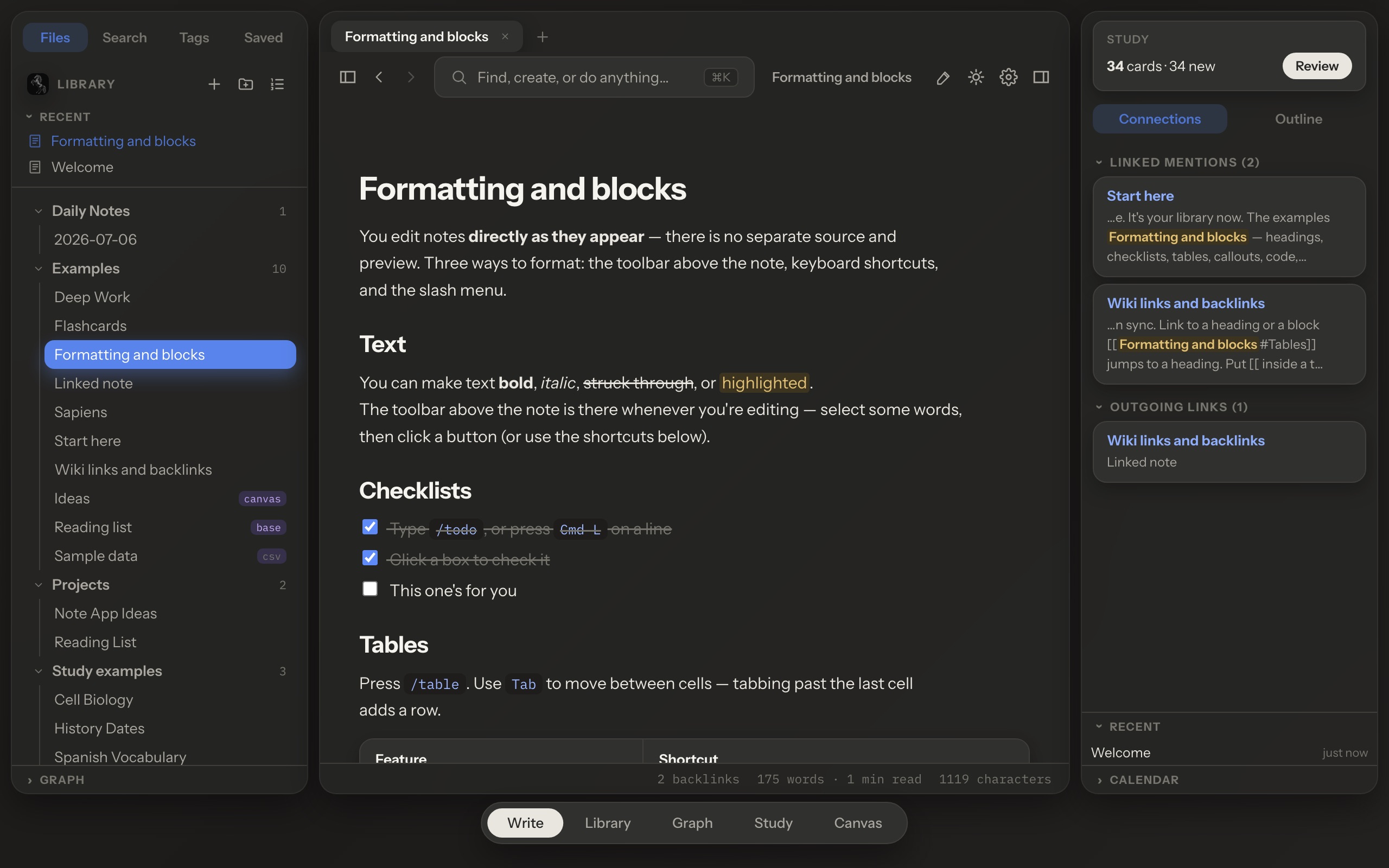 Dark theme with frosted panels